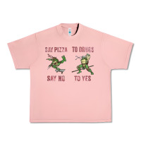 Salmon say pizza to drugs say no to yes Urban Heavy Tee - tuanDangUi