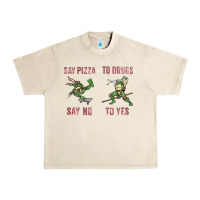 Sandshell say pizza to drugs say no to yes Urban Heavy Tee - tuanDangUi