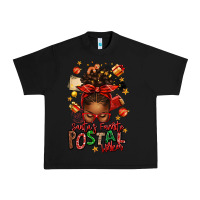 Black santas favorite postal worker afro messy bun Urban Heavy Tee - texasbilliewilder