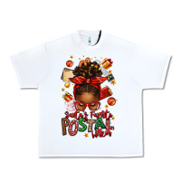 White santas favorite postal worker afro messy bun Urban Heavy Tee - texasbilliewilder