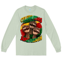 Matcha im celebrating juneteenth  (1) Long Sleeve Tee - CowGirlArtShop