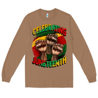 Toasted Coconut im celebrating juneteenth  (1) Long Sleeve Tee - CowGirlArtShop
