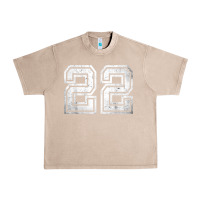 French Oak Number 22 Sports Jersey Lucky No. Birthday Age Vintage Urban Heavy Tee - tuanDangUi