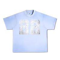 Grape Ice Number 22 Sports Jersey Lucky No. Birthday Age Vintage Urban Heavy Tee - tuanDangUi
