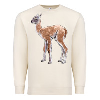 Sandshell Guanaco Llama Baby Premium Sweatshirt - LillyAllenDesigns