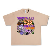 Burro Nightmare before the coffee halloween Urban Heavy Tee - NancyCooperArtShop