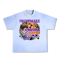 Grape Ice Nightmare before the coffee halloween Urban Heavy Tee - NancyCooperArtShop