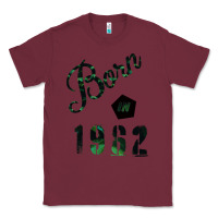 Burgundy Born In 1962 Classic Tee - Bettercallsaul