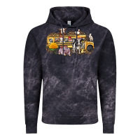 Cloud Black farm animals school bus Vintage Hoodie - texasbilliewilder