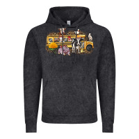 Vintage Black farm animals school bus Vintage Hoodie - texasbilliewilder