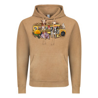 Vintage Camel farm animals school bus Vintage Hoodie - texasbilliewilder