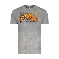 Cloud Rock Peace Love Pumpkin Spice Vintage Tee - texasbilliewilder