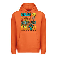 Carrot saved by grace through faith Premium Hoodie - BundleAndBundleShop