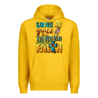 Lemon saved by grace through faith Premium Hoodie - BundleAndBundleShop