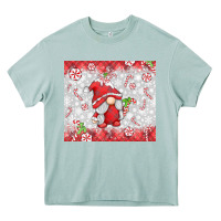 Arona candy cane gnome Heavy Core Tee - MaliasSmallBusiness