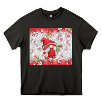 Asphalt candy cane gnome Heavy Core Tee - MaliasSmallBusiness
