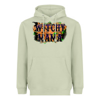 Matcha witchy mama Heavyweight Hoodie - RacoonDesign