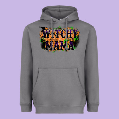 Witchy Mama Heavyweight Hoodie Designed By Racoondesign