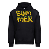 Black summer pineapple Urban Hoodie - BarkalooDesign