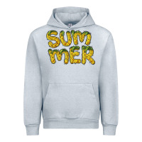 Heather Grey summer pineapple Urban Hoodie - BarkalooDesign
