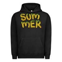 Pigment Black summer pineapple Urban Hoodie - BarkalooDesign