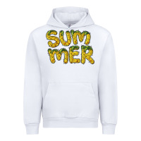 White summer pineapple Urban Hoodie - BarkalooDesign