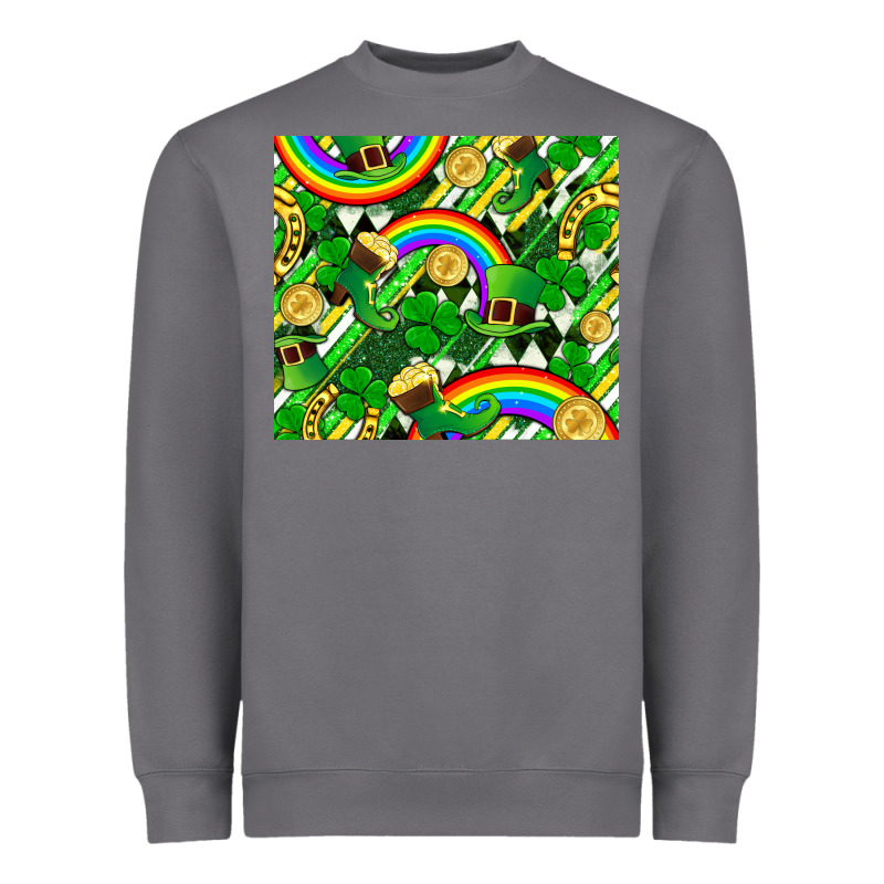 St. Patrick's Day Heavyweight Sweatshirt by FaDigitalArtStudio | Teevron