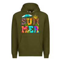 Army Green summer Premium Hoodie - RanaPortraitStore