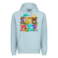Blue Mist summer Premium Hoodie - RanaPortraitStore