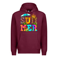 Burgundy summer Premium Hoodie - RanaPortraitStore