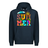 Navy summer Premium Hoodie - RanaPortraitStore