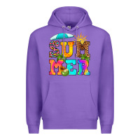 Purple summer Premium Hoodie - RanaPortraitStore