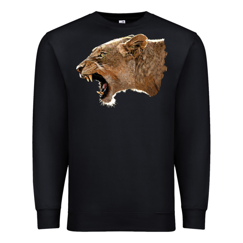 Puma Head Premium Sweatshirt by LillyAllenDesigns | Teevron