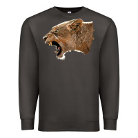 Smoke Puma Head Premium Sweatshirt - LillyAllenDesigns