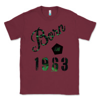 Burgundy Born In 1963 Classic Tee - Bettercallsaul