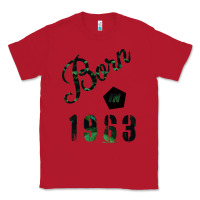 Red Born In 1963 Classic Tee - Bettercallsaul