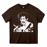 Chocolate Brown classic art jim croce legend rock Heavy Core Tee - tuanDangUi