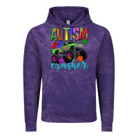 Cloud Purple Autism Awareness crusher Vintage Hoodie - NancyCooperArtShop