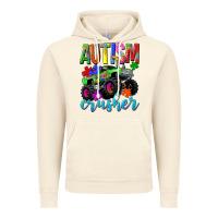 Vintage Artic Autism Awareness crusher Vintage Hoodie - NancyCooperArtShop