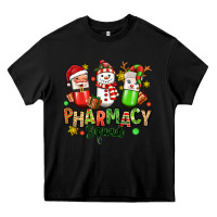 Black christmas pharmacy squad Heavy Core Tee - MaliasSmallBusiness