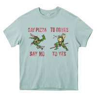 Arona say pizza to drugs say no to yes Heavy Core Tee - tuanDangUi