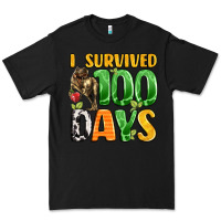 Black dinosaur 100day celebration Premium Tee - LillyAllenDesigns
