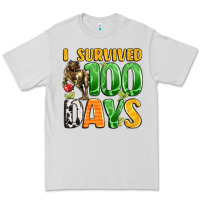Dove Grey dinosaur 100day celebration Premium Tee - LillyAllenDesigns