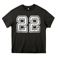 Asphalt Number 22 Sports Jersey Lucky No. Birthday Age Vintage Heavy Core Tee - tuanDangUi