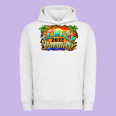 Family Vacation 2022 Urban Hoodie Designed By Barkaloodesign