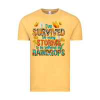 Vintage Mustard I've Survived Too Many Storms Vintage Tee - texasbilliewilder