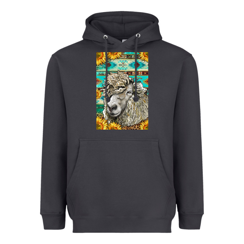 Western Lincoln Sheep Heavyweight Hoodie by LillyAllenDesigns | Teevron