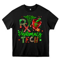 Black christmas rx pharmacy tech Heavy Core Tee - MaliasSmallBusiness
