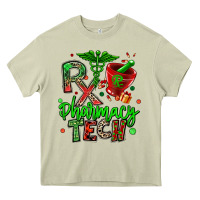 Mossy christmas rx pharmacy tech Heavy Core Tee - MaliasSmallBusiness