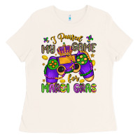 Bone i paused my game for mardi gras Ladies Tee - LillyAllenDesigns